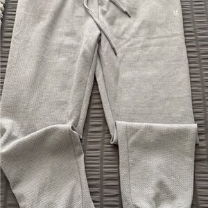 Frye Light Gray Textured Joggers
